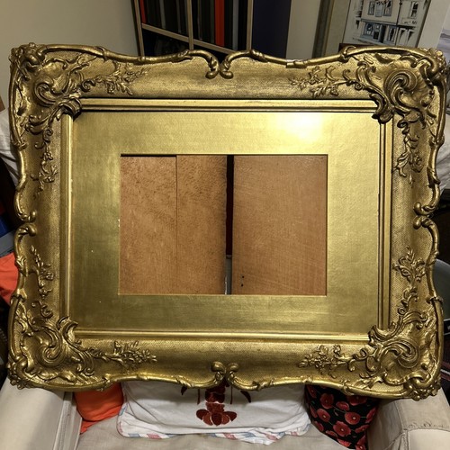 19th century gilded gesso - a,