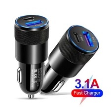 Fast PD Car Charger USB AND TYPE C   For Apple iPhone 16 15 14 13 PLUS PRO MAX