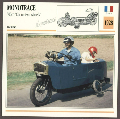 Monotrace 1928 500cc car - car, on
