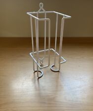 White Plastic Coated Mug Cup Beaker Bottle Holder Caravan Motorhome MI304 PLS