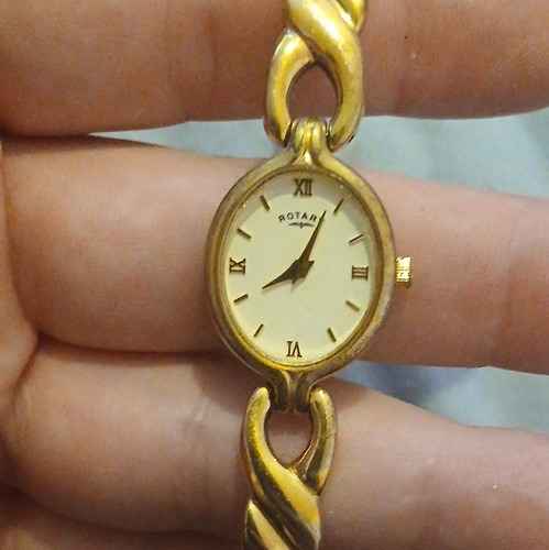 Rotary ladies gold tone quartz - rotary,