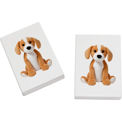 Plush dog erasers - x,
