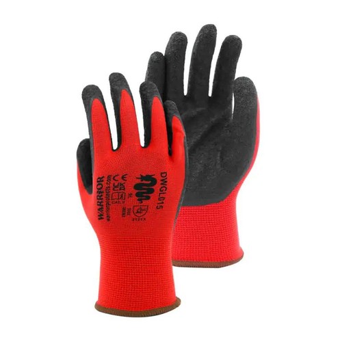 Warrior latex glove - latex, pack)