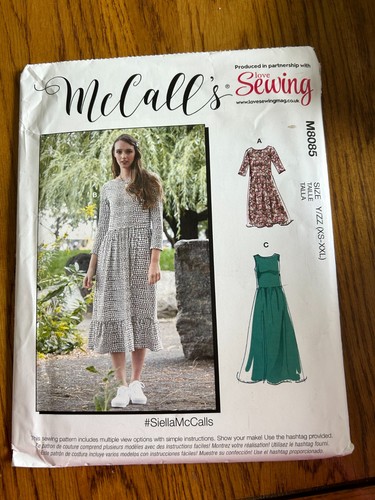 Mccalls m8085 sewing pattern - m8085,