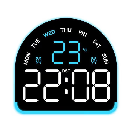 Modern led digital clock large - modern,