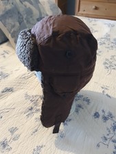 Marks And Spencer, Brown Men’s Trapper Hat, Size Large 