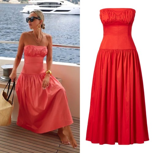 Tove lauryn midi - dress, red