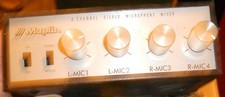 MAPLIN  4 CHANNEL STEREO MICROPHONE MIXER