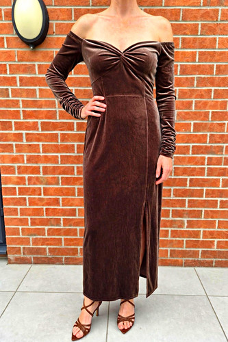 Women brown velvet - women's,