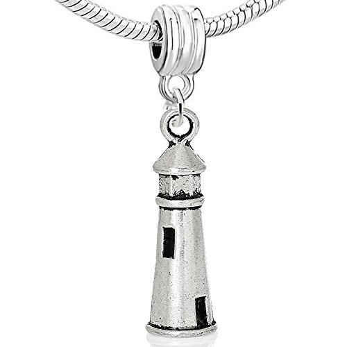 Lighthouse charm bead for - lighthouse,