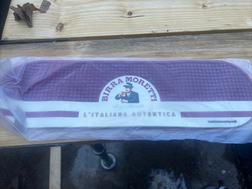 Birra moretti rubber bar - rubber,