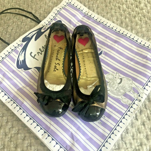 French sole ballet pumps - french,