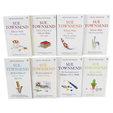 Adrian Mole Series by Sue Townsend 8 Books Set - Young Adult - Paperback