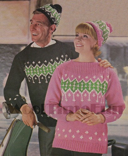 Knitting pattern vintage men - knitting,