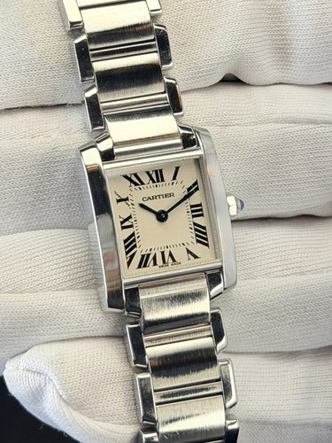 Cartier ladies tank française - ladies,