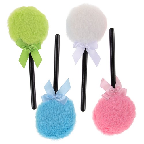 4pcs body powder - puff, handheld