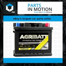 AgriBatt ELB50 Heavy Duty Electric Fence Battery 12V 45Ah