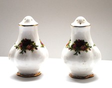 Royal Albert Old Country Roses Salt and Pepper Pots