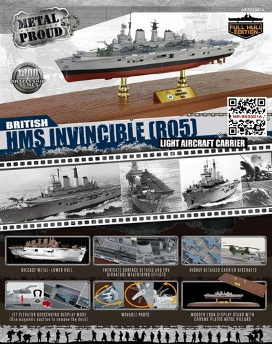 700 british hms invincible - 1/700,