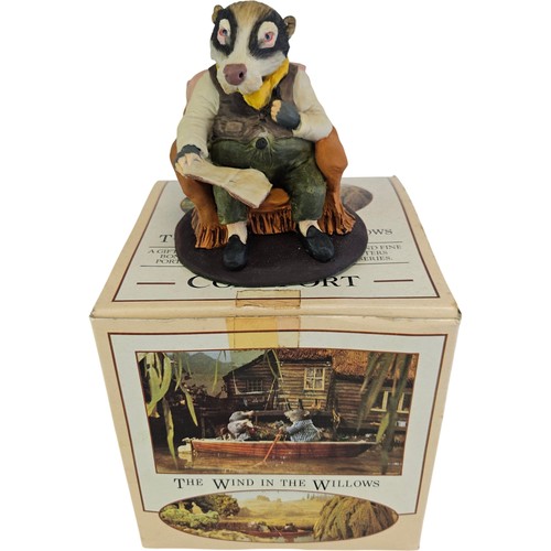 Coalport badger figurine - coalport, mr.