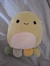 VGC Kellytoy Squishmallow Jonny the Green Octopus 7" Plush Excellent Condition