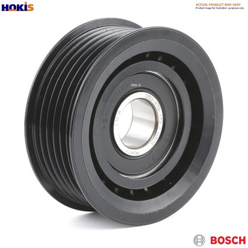 Deflectionguide pulley vribbed - pulley,