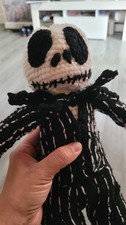Jack Skellington Inspired Crochet Doll
