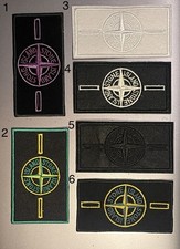 Stone Island badge, patch with
