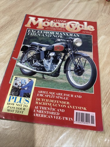 Classic motorcycle magazine - classic,