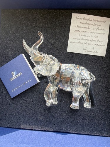 Swarovski crystal elephant - swarovski,