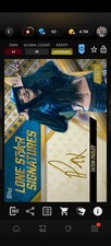 WWE Topps SLAM *DIGITAL* - Stadium Club Gold Lonestar Sig - Tatum Paxley 50CC