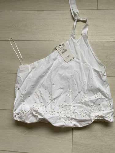 Zara white broderie anglaise - zara,
