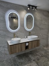 Ex Display Bathroom Fluted Oak