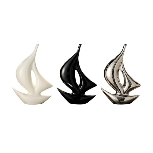 Sailing boat decor ceramic - sailing,