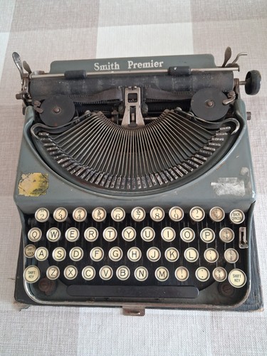 Vintage portable typewriter
