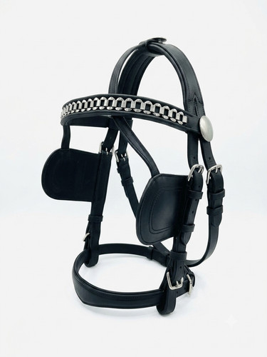 Harness leather horse bridle - harness,