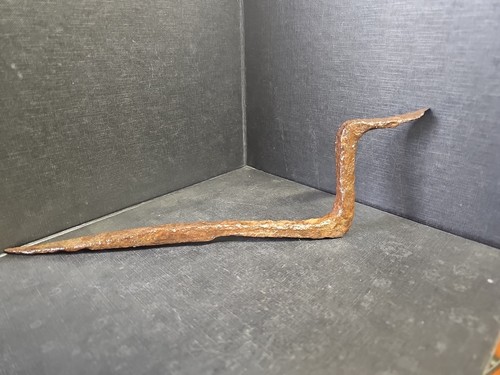 Antique wrought iron beam - wrought,