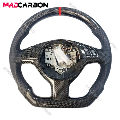 Carbon fiber steering wheel - carbon,