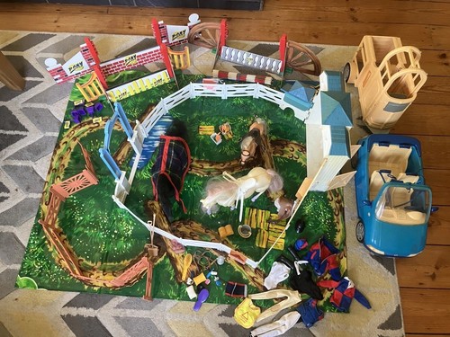 Pony world and barbie horse - and,