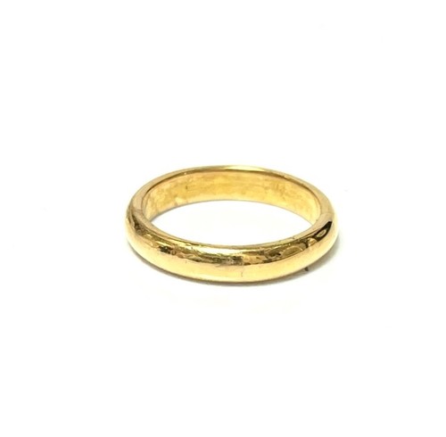 Vintage 22ct gold 3mm - gold, wedding