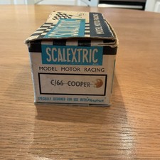 Vintage Triang Scalextric C66 Cooper In Original Box