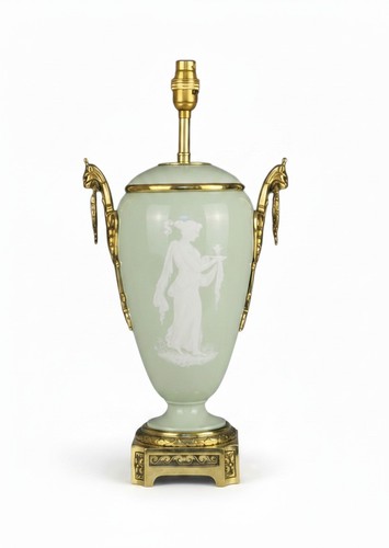 Antique french ormolu celadon - french,