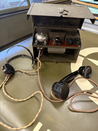Ww2 field telephone - ww2,