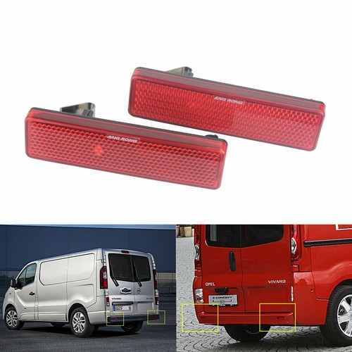 Rear bumper reflector for - reflector,