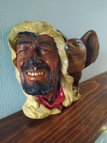 Bossons arab with falcon - with,
