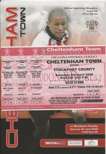 2005 cheltenham town - 2005/06,