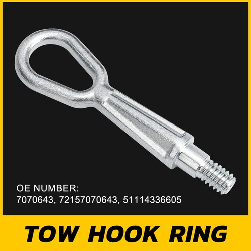 Bumper tow eye - tow, bmw