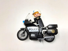 Playmobil 5013 Police Station - Motorbike & Policeman - Spares or Repairs