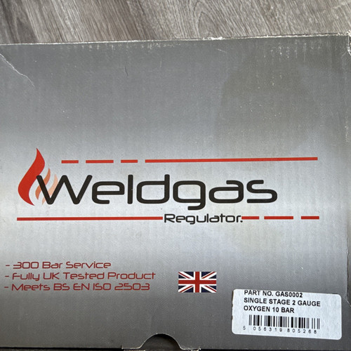 Weldgas single stage oxygen - single-stage,