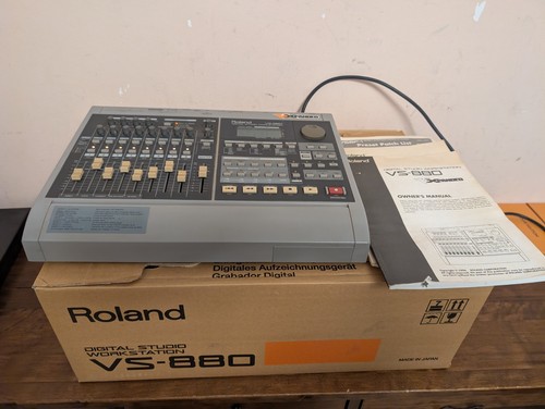 Roland vs880 with effects - with, x2